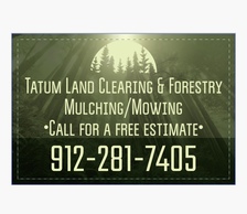 Logo for Tatum Land Clearing & Forestry Mulching