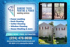 Diamond Touch Painting & Power Washing logo
