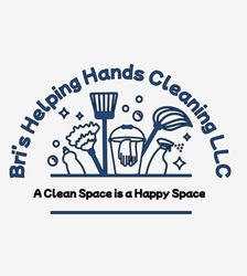 Bri's Helping Hands Cleaning logo