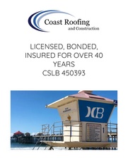 Logo for Coast Roofing