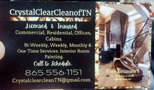 Logo for Crystal Clear Cleaning Of TN