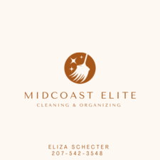 Logo for Midcoast Elite Cleaning & Organizing