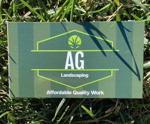 AG Landscaping logo