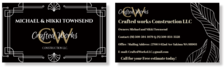 Logo for Crafted Works Construction LLC