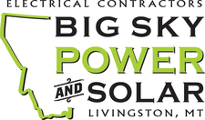Logo for Big Sky Power and Solar