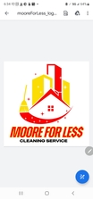 Logo for Moore for Less Cleaning Service, LLC