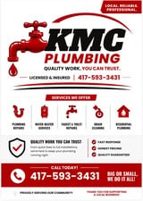 Logo for KMC Plumbing