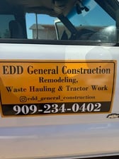 Avatar for EDD GENERAL CONSTRUCTION-Unlicensed Contractor