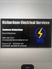 Avatar for RICHARDSON ELECTRICAL SERVICES, LLC