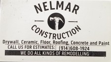 Logo for NELMAR Construction