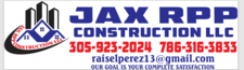Logo for Jax RPP Construction