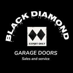 Black Diamond Garage Doors logo