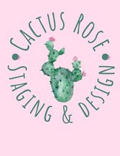 Logo for Cactus Rose Staging & Design LLC