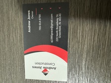 Andrew Jones CONSTRUCTION logo