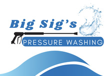 Logo for Big Sigs Pressure Washing
