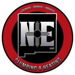 NE PLUMBING logo