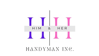 Him & Her Handyman Inc. logo