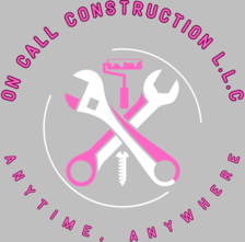 Logo for On Call Construction..