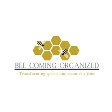 Logo for Bee Coming Organized, LLC