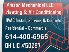 Logo for AMSON MECHANICAL LLC
