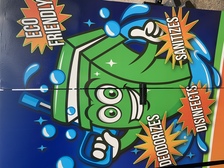 Logo for Mr. Bubbles Bin Cleaning, LLC