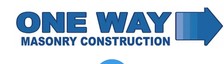 Logo for One Way Masonry Construction