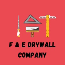 Logo for F & E Drywall Company