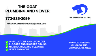 The Goat Plumbing and Sewer logo