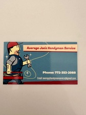 Logo for Average Joe's Handyman Service