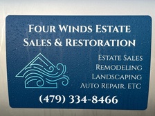 Logo for Four Winds Estate Sales and Restoration