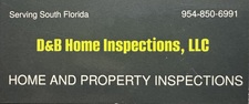 Logo for D&B Home Inspection, LLC