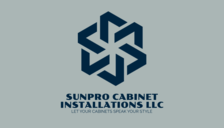 Logo for SunPro Cabinet Installations, LLC