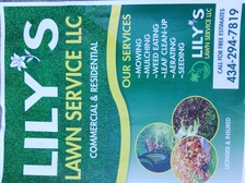 Logo for Lily's Lawn Service