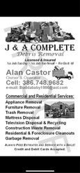 J&A Dumpster Rentals logo