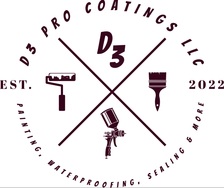 Logo for D3 Pro Coatings LLC