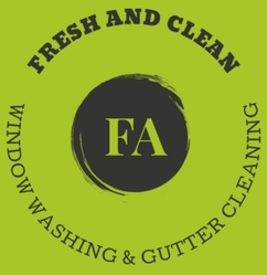 Fresh and Clean Window Washing logo