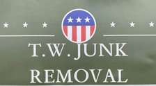Logo for T.W. JUNK REMOVAL