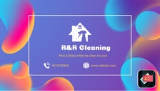 Logo for R & R Cleaning