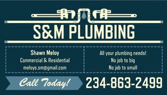 S&M Plumbing logo