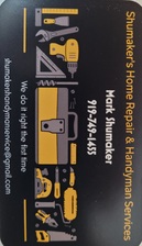 Avatar for Shumaker's Home Repair and Handyman Services, LLC