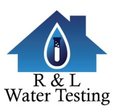 Logo for R & L Water Testing