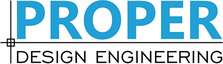 Logo for PROPER DESIGN ENGINEERS