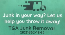 Logo for T&A Junk Removal