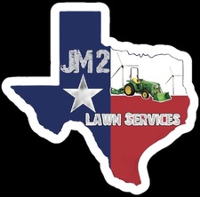 Logo for JM2 Lawn services