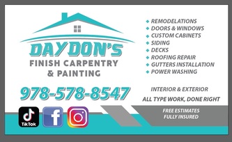 Daydons Finish Carpentry & Painting logo
