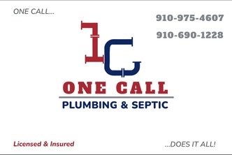 OneCall Plumbing and Septic logo