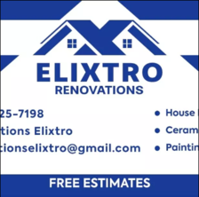 Logo for Elixtro Renovations LLC