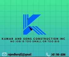 Logo for KUMAR & SONS CONSTRUCTION INC