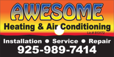 Logo for Awesome Heating and Air Conditioning