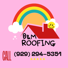 Logo for B&M Roofing